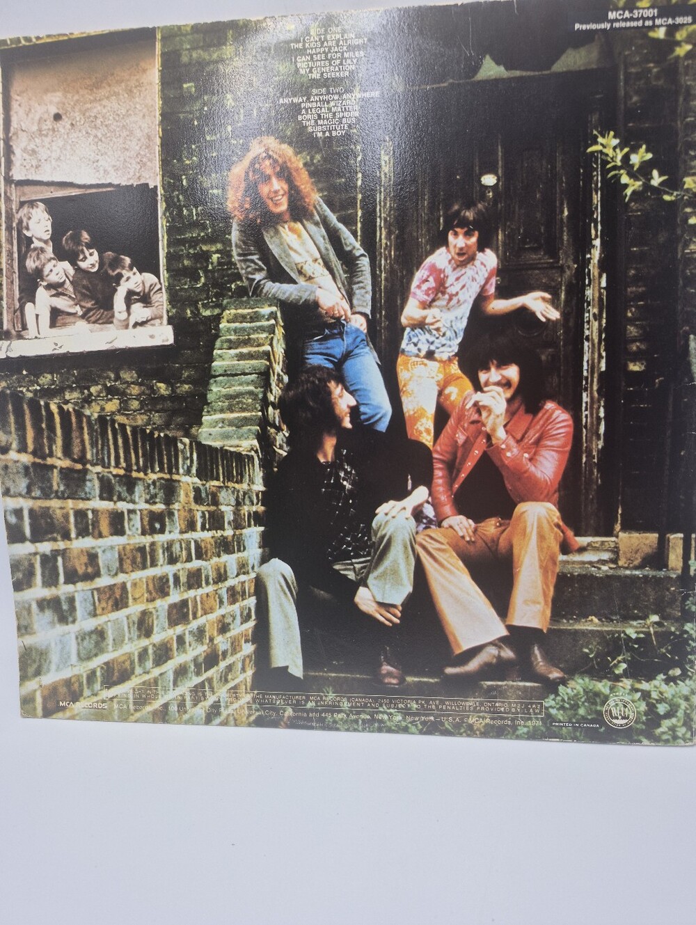 The Who Meaty Beaty Big & Bouncy Lp